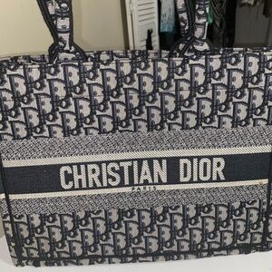 Christian Dior Monogram Tote Bag